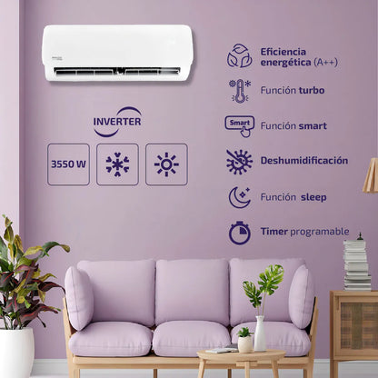 Aire Acondicionado Split Inverter Frio Calor