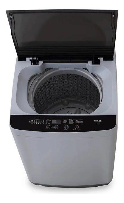 Lavarropas Automático Carga Superior Philco 5.5 Kg 750 Rpm Gris